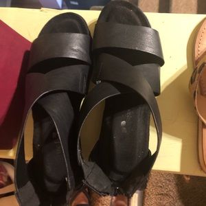 Black sandals